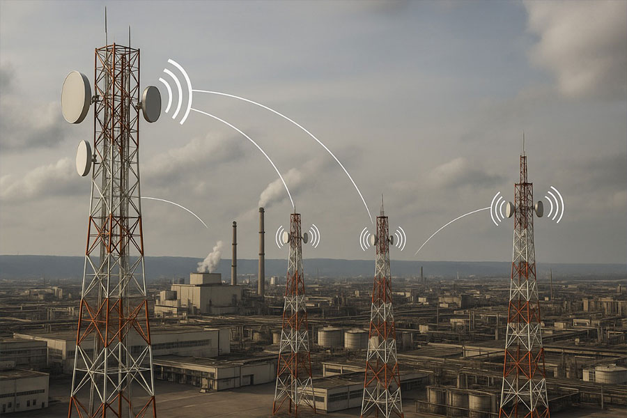Wireless Point-to-Point (PTP) and Point-to-Multipoint (PTMP) solutions 